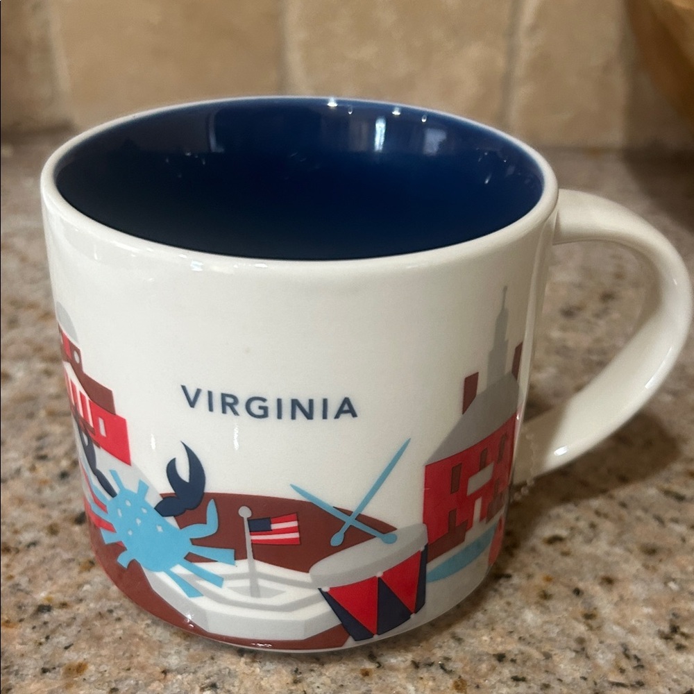 Starbucks Virginia you are here series